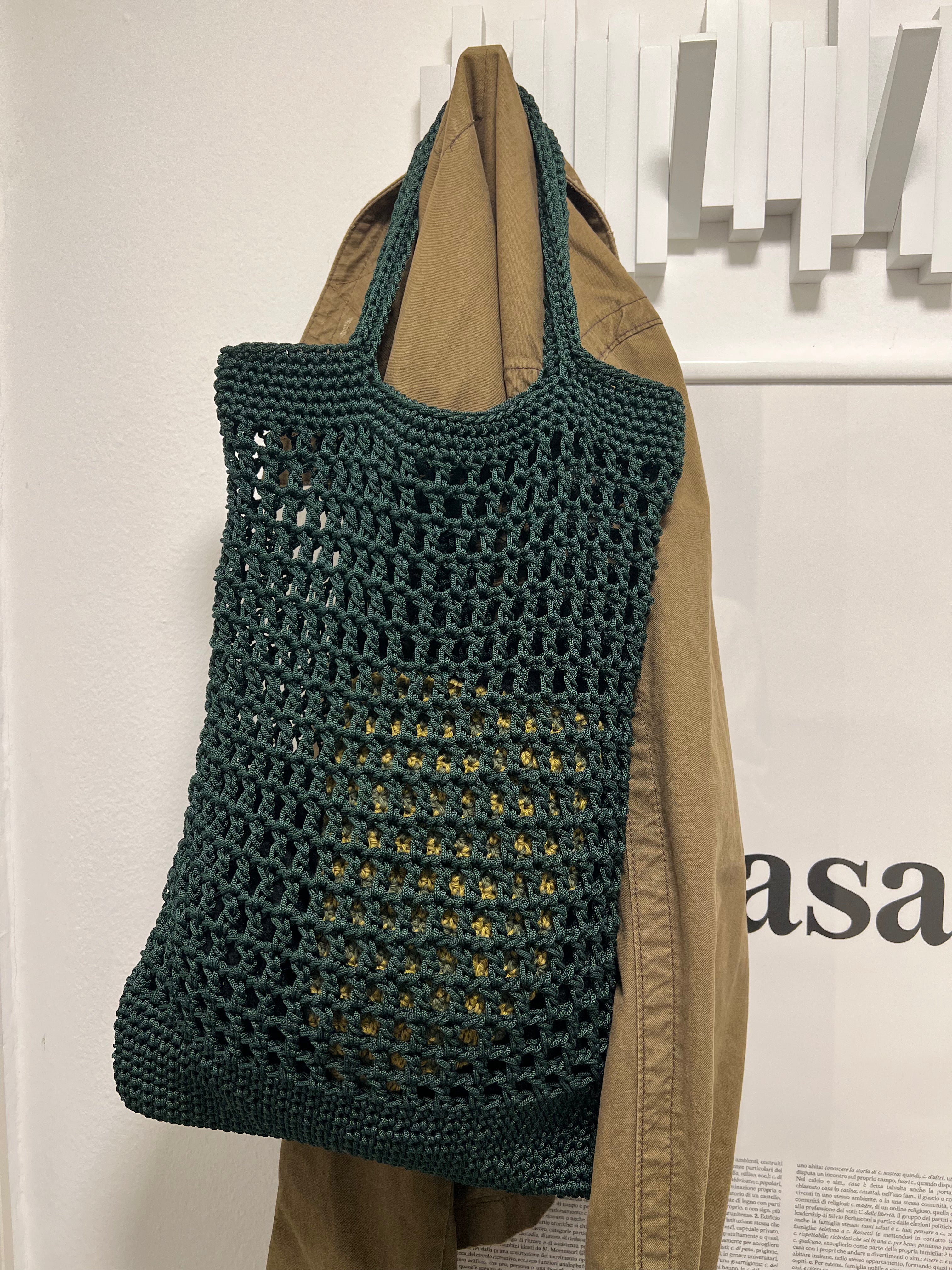 Borsa Tella + Borsa Olly - Pattern Uncinetto e Maglia in tondo (PDF)