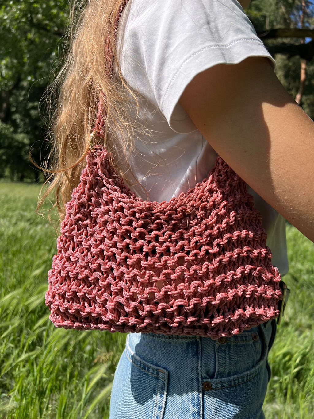 Borsa Olly - Pattern Maglia in tondo e Uncinetto (PDF)
